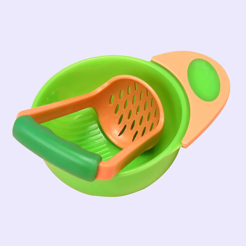 Applebear Baby Mash & Serve Bowl